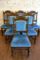 Antique Oak Dining Chairs, Set of 6 9