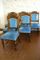 Antique Oak Dining Chairs, Set of 6 2