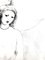 Marie Laurencin - Woman Angel - Original Etching 1946, Image 7