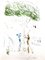 Póster de Salvador Dali - Under the Parasol Pine - Original de 1970, Imagen 1