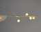 Brass Sculpted Light Suspension, My Queen IV, Signed Periclis Frementitis 4