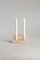 White Travertine Sculpted Candle Holder by Sanna Völker, Image 17