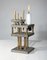 Unique Steel and Brass Candleholder “Brut”, Signed by Lukas Friedrich 4