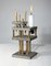 Unique Steel and Brass Candleholder “Brut”, Signed by Lukas Friedrich, Image 4