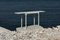 Original Ocean Travertine Console by Clement Brazille, Image 15
