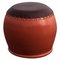 Leather Side Table by Nestor Perkal, Image 1