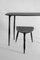 Oak Console Desk with Stool, Hand-Sculpted by Cedric Breisacher, Image 2