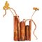 Soliflores III, Sculpted Copper Vase Signed by Pia Chevalier, Image 1
