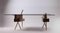 Sculptural Table, ''Etabli'' Signed by Pierre Philippe 3