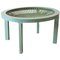 Ceramic and Maple Contemporary Green Tea Table 1