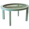 Ceramic and Maple Contemporary Green Tea Table, Image 1