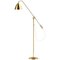 Contemporary Brass Floor Lamp, Robert Dudley Best 1