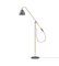 Contemporary Brass Floor Lamp, Robert Dudley Best 3