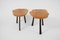 Unique Signed Twin Tables by Jörg Pietschmann, Set of 2 3
