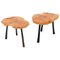 Unique Signed Twin Tables by Jörg Pietschmann, Set of 2 1
