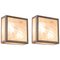 Pure Rock Crystal Sconces, “Classic Cube,” Demian Quincke, Set of 2 1