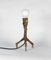 Unique Bronze Sculptural Table Lamp, Signed by William Guillon, Image 3