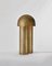 Monolith Brass Sculpted Floor Lamp by Paul Matter 8