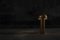 Monolith Brass Sculpted Floor Lamp by Paul Matter, Image 10