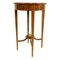 Antique Edwardian Burl and Mahogany Marquetry Side Table 4