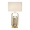 Brass and Crystal ''Potter'' Table Lamp 1
