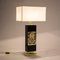 Brass and Wood ''Diomede'' Table Lamp 4