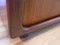 Organic Rosewood Credenza on Wheels from Dyrlund 8