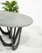 Tavolo G & C, tavolo scultoreo in acciaio inossidabile lucidato, Zieta, Immagine 2