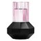 Chicago Rose Kristallglas T-Lampenfassung aus handgemeißeltem zeitgenössischem Kristallglas 1