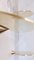Estantes flotantes de latón pulido firmados por Chanel Kapitanj, Medium, Imagen 9
