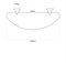 Estantes flotantes de latón pulido firmados por Chanel Kapitanj, Medium, Imagen 13