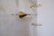 Estantes flotantes de latón pulido firmados por Chanel Kapitanj, Medium, Imagen 3