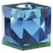 Ophelia Azure Crystal T-Light Holder, Hand-Sculpted Contemporary Crystal, Image 1