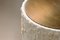 Limestone and Brass Sculpted Coffee Table by Frederic Saulou 8