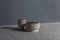 Limestone and Brass Sculpted Coffee Table by Frederic Saulou 5