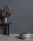 Limestone and Brass Sculpted Coffee Table by Frederic Saulou 9