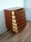 Vintage Danish Teak Chest with 6 Drawers, Image 9