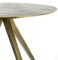 Antiker Messing Plated Circle Table, Pols Potten Studio 2