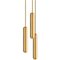 Suspensions Ensemble de Trois Suspensions U2 en Laiton, Jan Garncarek 1