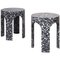 Pair of Side Tables, Loggia Terrazzo, Set of 2, Image 1