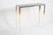 Brass Refined Console Signed by Lukasz Friedrich, Image 8