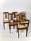 Art Deco Side Chairs, Set of 6 2