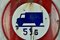 Enameled Metal Traffic Sign, 1964, Image 2