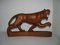 Indian Rosewood Panther Sculpture, 1980s, Image 1