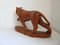 Indian Rosewood Panther Sculpture, 1980s 13