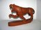 Indian Rosewood Panther Sculpture, 1980s, Image 14