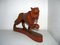 Indian Rosewood Panther Sculpture, 1980s, Image 16