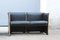 Black Leather Sofas by Mario Bellini for Cassina, 1970s, Set of 2 17