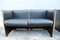 Black Leather Sofas by Mario Bellini for Cassina, 1970s, Set of 2 10