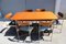 Italian Extendable Teak and Metal Dining Table & Chairs Set, 1960s, Set of 7 15